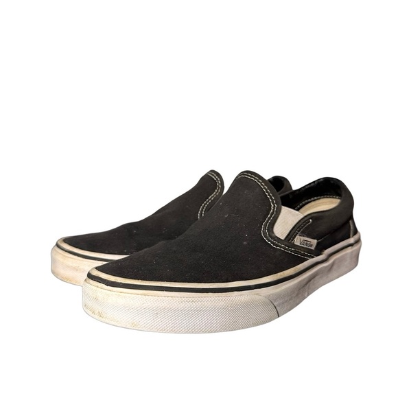 Vans Black Slip-ons - Picture 5 of 10